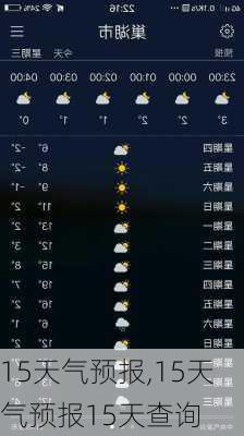 15天气预报,15天气预报15天查询